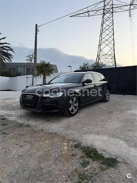 Usado Audi A6 204 CV (150 kW) 2012 Negro Familiar