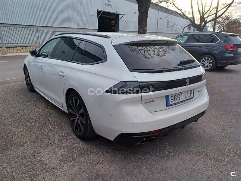 Usado Peugeot 508 GT-line 180 CV (132 kW) 2020 Blanco Familiar