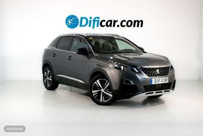 Usado Peugeot 3008 GT-line 166 CV (122 kW) 2018 Gris SUV