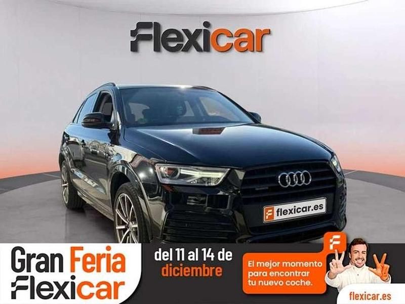 Usado Audi Q3 150 CV (110 kW) 2018 Negro SUV