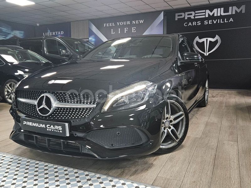 Negro Usado 2017 Mercedes A180 Berlina | 19.800 € (Un poco caro) - Imagen 1/4
