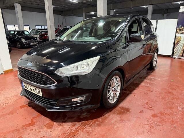 Usado Ford C-MAX Trend+ 125 CV (91 kW) 2018 Negro Monovolumen