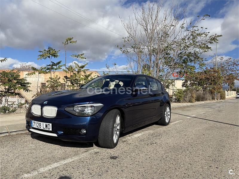 Azul Usado 2012 BMW 118 Comfort Edition Utilitario | 8900 € (Buen precio) - Imagen 1/4
