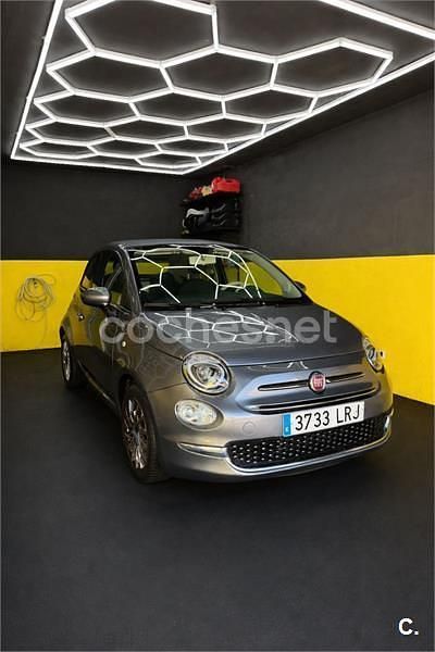 Usado Fiat 500C Connect 70 CV (51 kW) 2021 Gris / plata Descapotable
