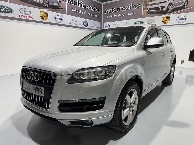 Usado Audi Q7 Ambition 245 CV (180 kW) 2014 Gris / plata SUV