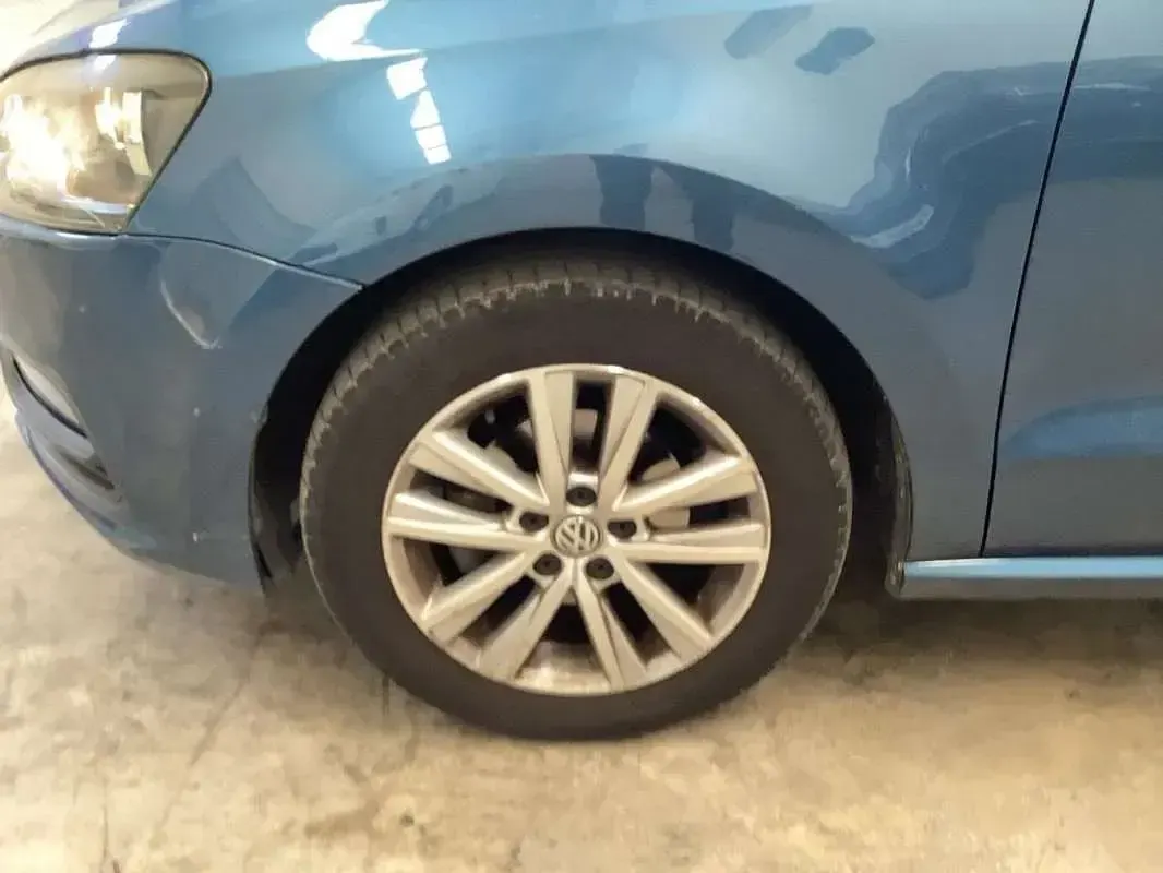 Usado VW Polo 75 CV (55 kW) 2016 Azul Utilitario