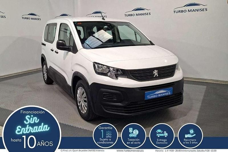 Blanco Usado 2021 Peugeot Rifter Access Monovolumen | 11.570 € (Super precio) - Imagen 1/4