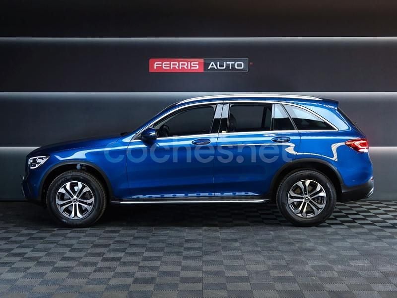 Usado Mercedes GLC220 194 CV (142 kW) 2022 Azul SUV