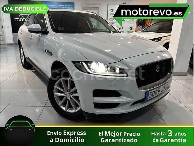 Blanco Usado 2017 Jaguar F-Pace Prestige SUV | 16.490 € (Precio justo) - Imagen 1/4