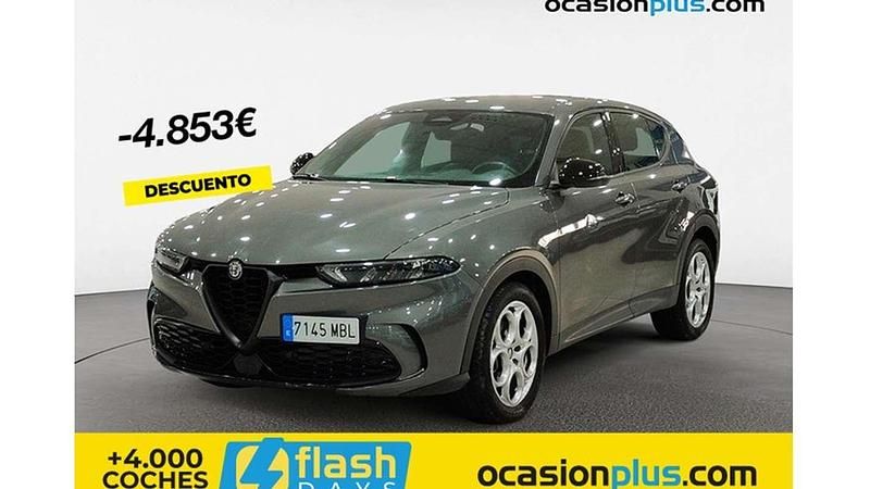 Gris Usado 2022 Alfa Romeo Tonale Sprint SUV | 22.637 € (Precio justo) - Imagen 1/4