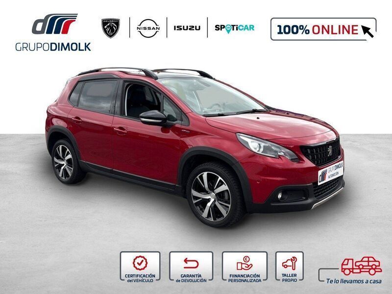 Usado Peugeot 2008 GT-line 130 CV (95 kW) 2018 Rojo SUV