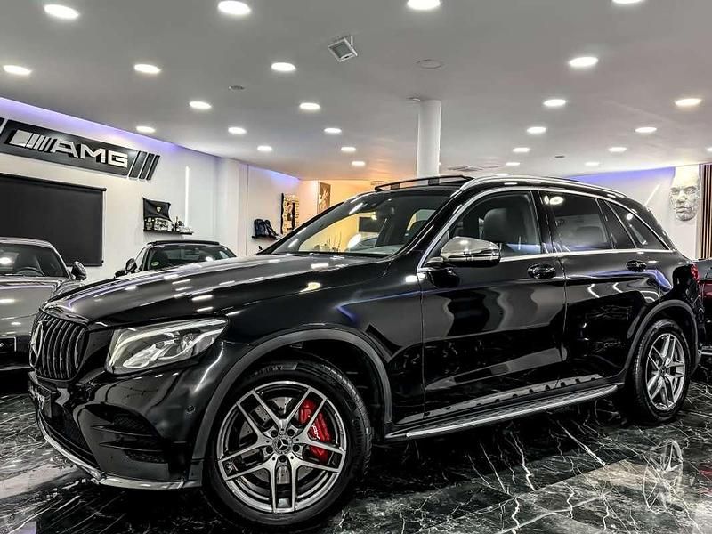 Negro Usado 2019 Mercedes GLC250 SUV | 33.990 € (Precio justo) - Imagen 1/4