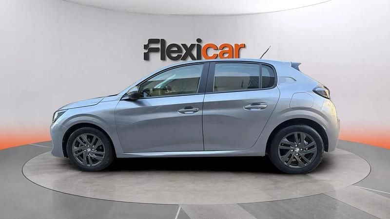 Usado Peugeot 208 Active 101 CV (74 kW) 2021 Gris Utilitario