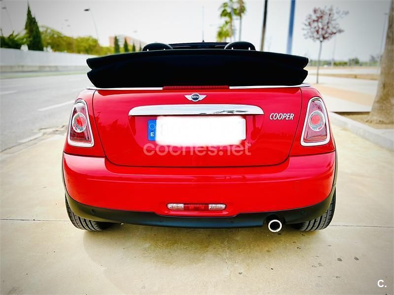 Usado Mini Cooper Cabriolet 116 CV (85 kW) 2010 Rojo Descapotable