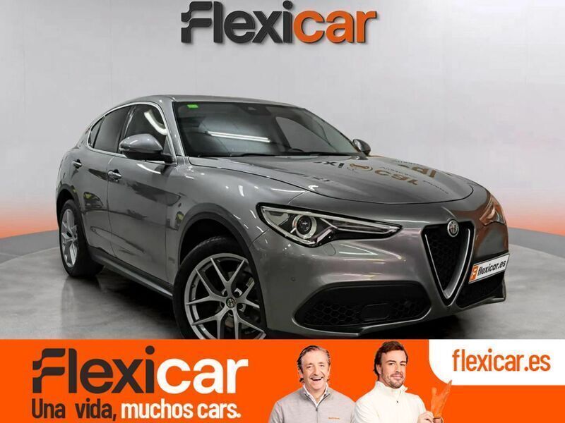 Gris Usado 2017 Alfa Romeo Stelvio SUV | 26.390 € (Precio justo) - Imagen 1/4