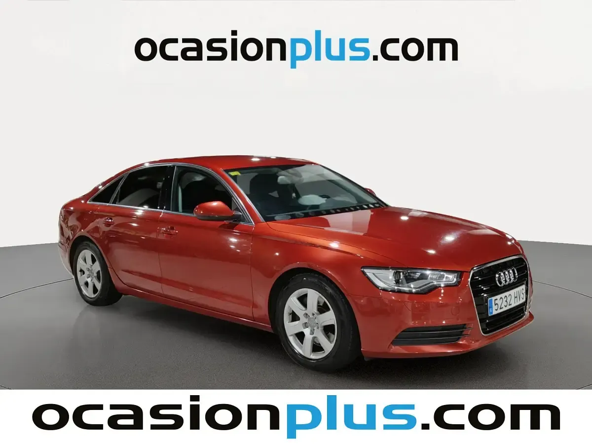 Usado Audi A6 245 CV (180 kW) 2014 Rojo Berlina