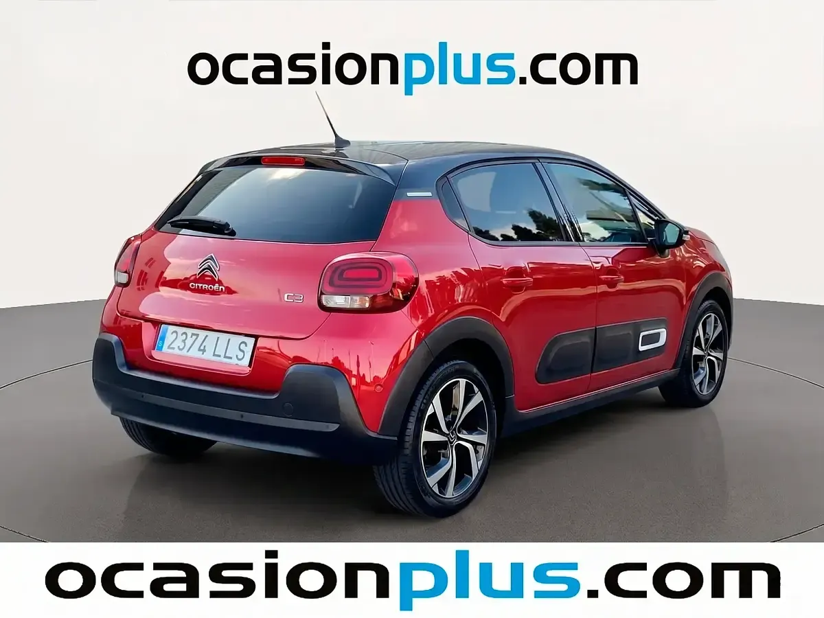 Usado Citroën C3 PureTech 110 CV (80 kW) 2020 Rojo Utilitario