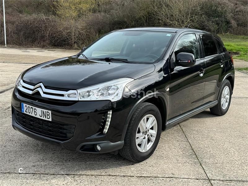 Usado Citroën C4 Aircross Seduction 114 CV (83 kW) 2016 Negro SUV