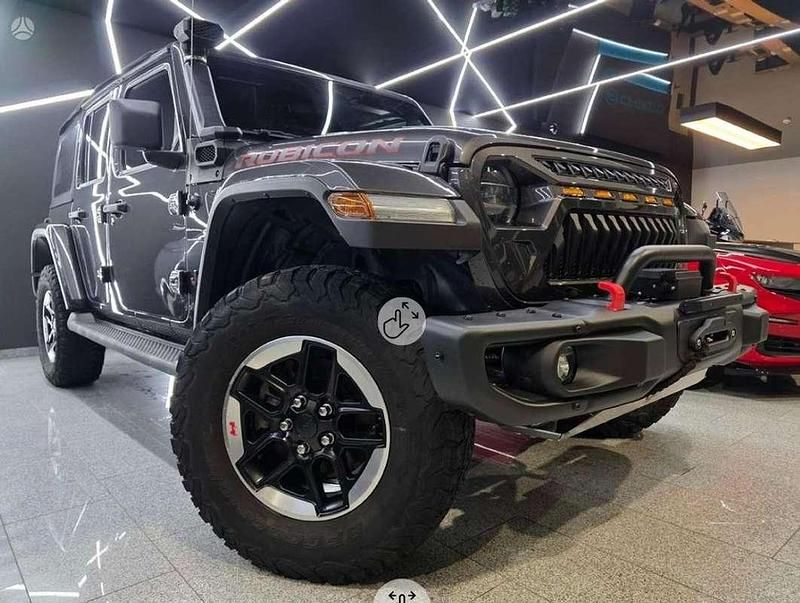 Gris Usado 2020 Jeep Wrangler Rubicon SUV | 57.911 € (Caro) - Imagen 1/4