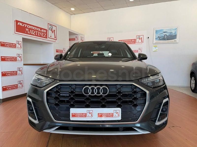 Usado Audi Q5 S-Line 204 CV (150 kW) 2021 Gris / plata SUV