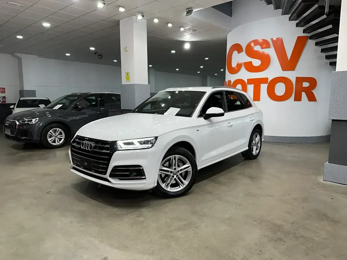 Usado Audi Q5 S-Line 367 CV (269 kW) 2020 Blanco SUV