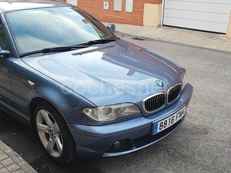 Azul Usado 2004 BMW 320 Cabriolet Descapotable | 10.500 € (Precio justo) - Imagen 1/4