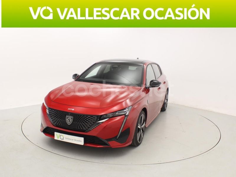 Rojo Usado 2022 Peugeot 308 GT Berlina | 22.900 € (Super precio) - Imagen 1/4