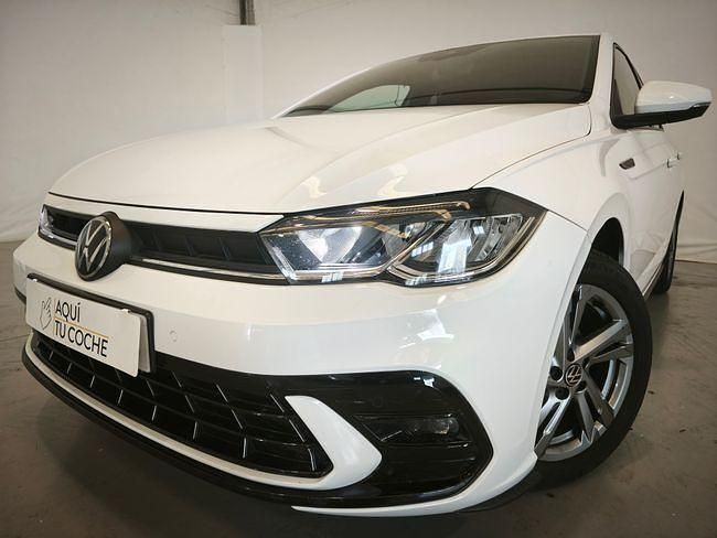 Usado VW Polo R-line 95 CV (69 kW) 2021 Blanco Berlina