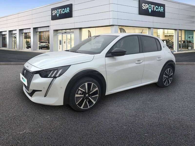 Blanco Usado 2022 Peugeot e-208 GT Utilitario | 19.900 € (Buen precio) - Imagen 1/4