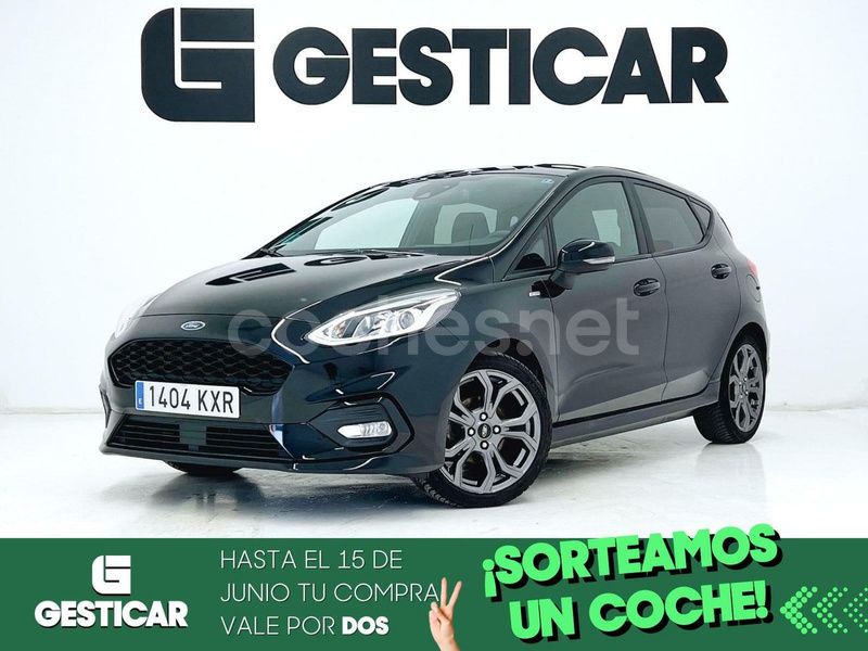 Negro Usado 2019 Ford Fiesta ST-Line Utilitario | 12.990 € (Un poco caro) - Imagen 1/4
