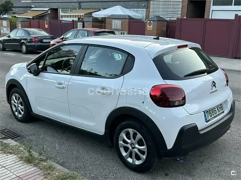 Usado Citroën C3 PureTech 82 CV (60 kW) 2018 Blanco Utilitario