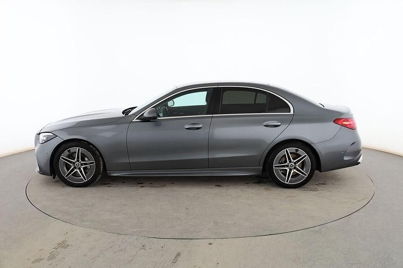 Usado Mercedes C220 AMG line 220 CV (161 kW) 2022 Gris Berlina