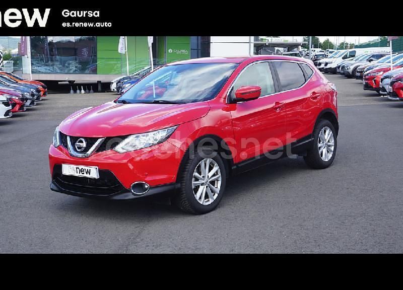 Rojo Usado 2017 Nissan Qashqai Acenta SUV | 16.900 € (Un poco caro) - Imagen 1/4