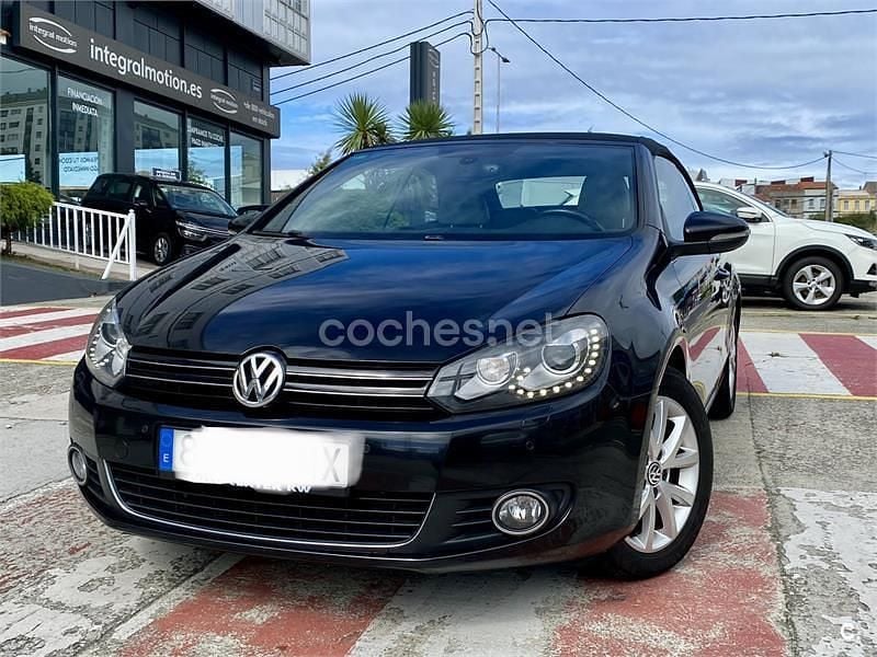 Usado VW Golf 160 CV (117 kW) 2011 Negro Descapotable