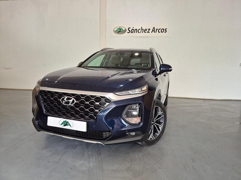 Usado Hyundai Santa Fe 200 CV (147 kW) 2018 Azul SUV