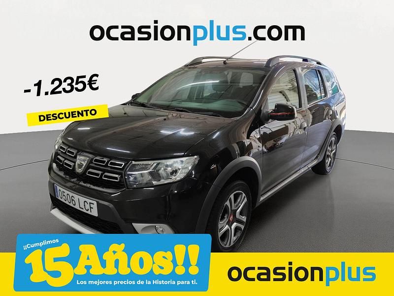 Negro Usado 2019 Dacia Logan MCV Familiar | 13.590 € (Un poco caro) - Imagen 1/4