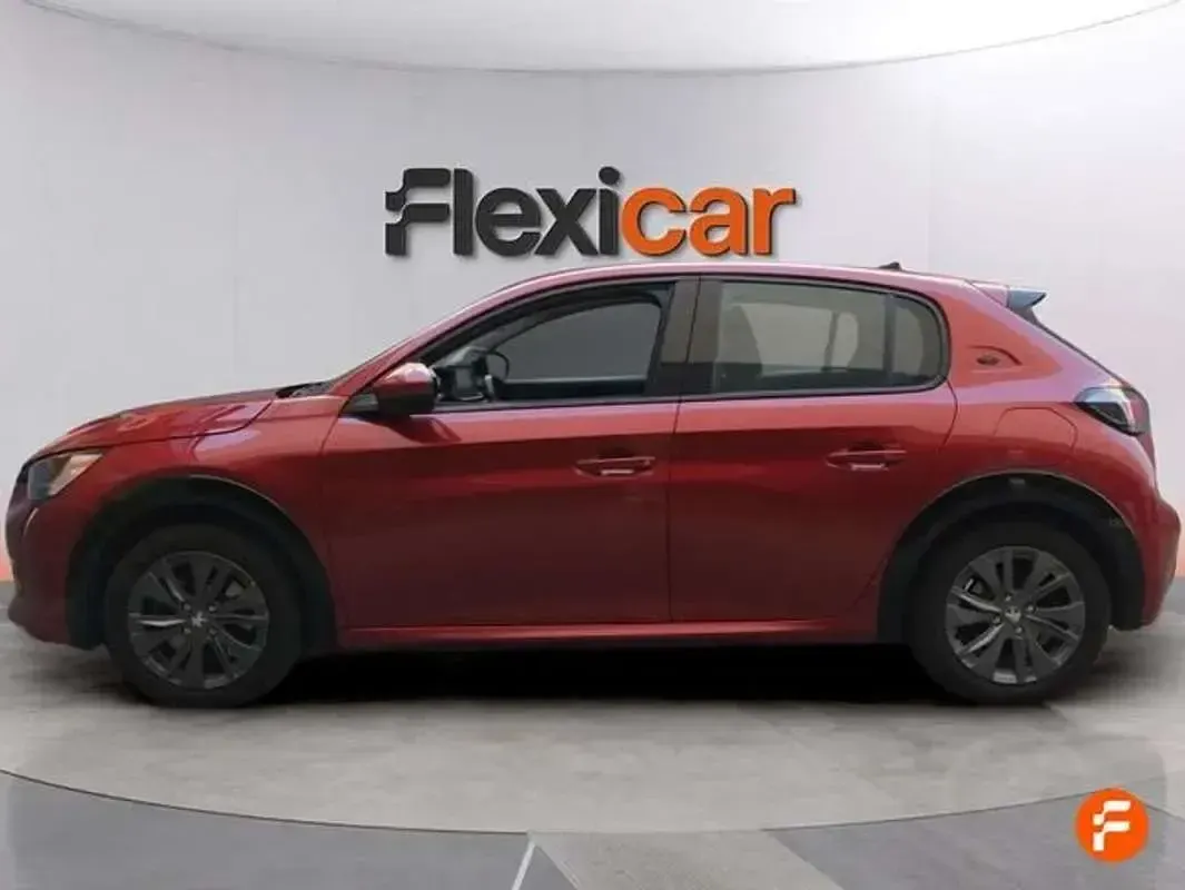 Usado Peugeot e-208 Allure 100 kW (136 CV) 2020 Rojo Utilitario