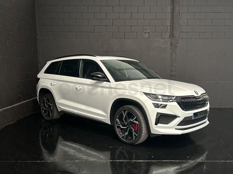 Usado Skoda Kodiaq RS 245 CV (180 kW) 2023 Blanco SUV
