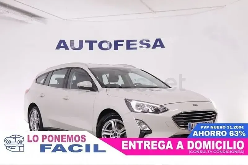 Usado Ford Focus Trend 120 CV (88 kW) 2020 Blanco Familiar
