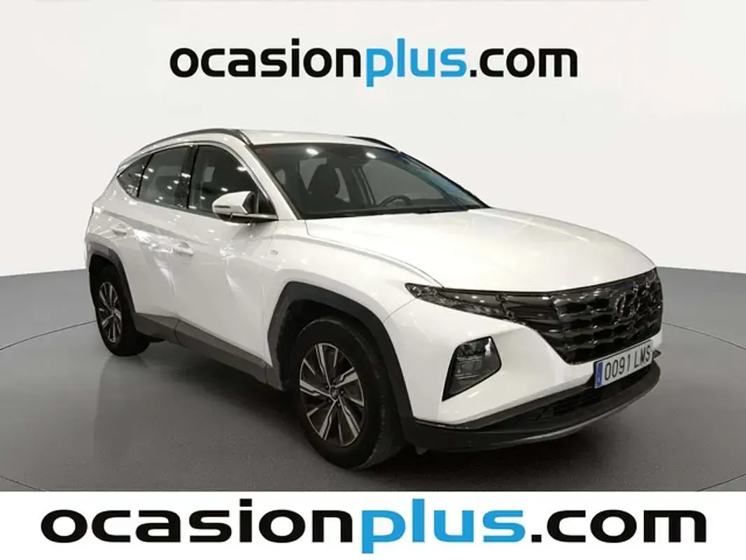 Usado Hyundai Tucson 150 CV (110 kW) 2021 Blanco SUV