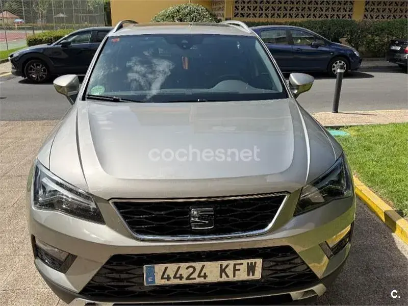 Usado Seat Ateca XCELLENCE 150 CV (110 kW) 2017 Gris / plata SUV