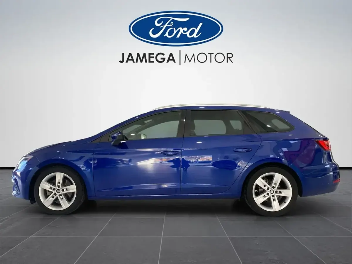 Brugt Seat Leon ST FR 150 HK (110 kW) 2020 Blå Stationcar