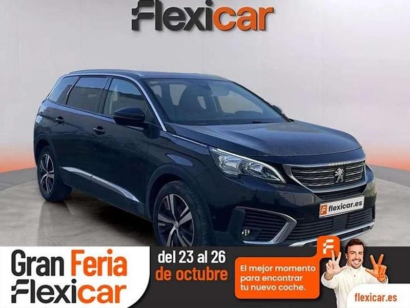 Negro Usado 2017 Peugeot 5008 Allure Monovolumen | 13.470 € (Buen precio) - Imagen 1/4