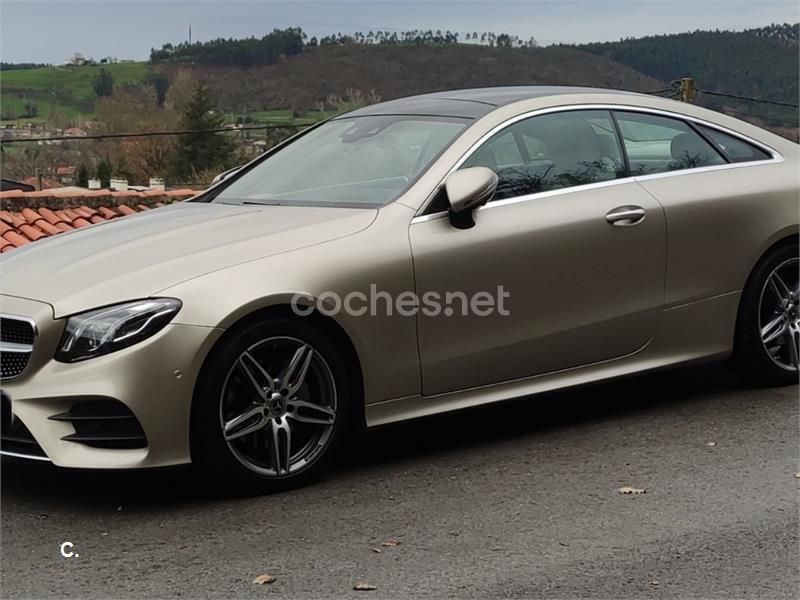 Beige Usado 2017 Mercedes E220 Coupe | 33.000 € (Precio justo) - Imagen 1/4