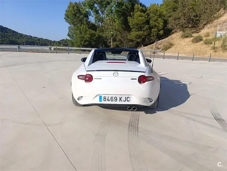 Usado Mazda MX5 160 CV (117 kW) 2018 Blanco Descapotable