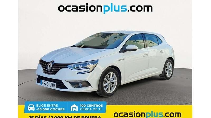 Blanco Usado 2017 Renault Mégane GrandTour Zen Familiar | 13.390 € (Precio justo) - Imagen 1/4