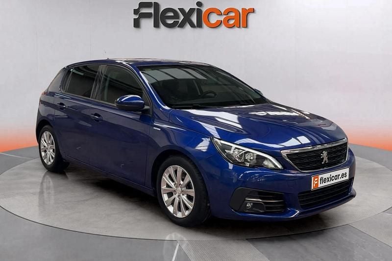 Azul Usado 2020 Peugeot 308 Style Berlina | 9990 € (Precio justo) - Imagen 1/4