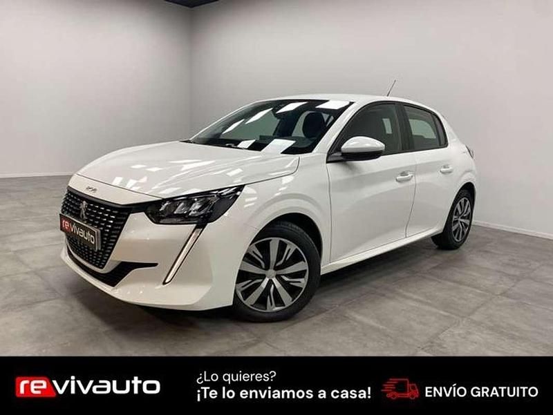 Usado Peugeot 208 Active 110 CV (80 kW) 2020 Blanco Utilitario