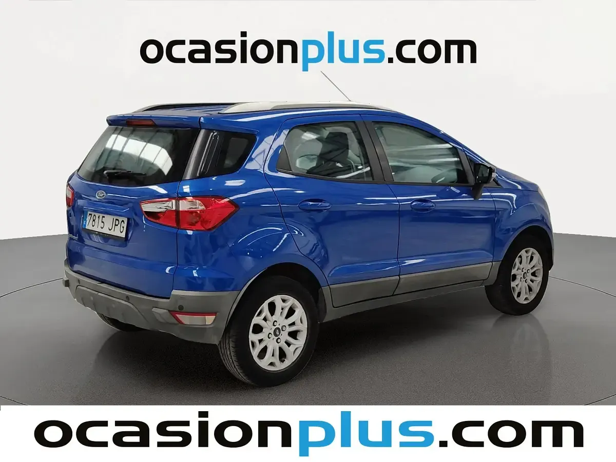 Usado Ford Ecosport Trend 112 CV (82 kW) 2016 Azul SUV
