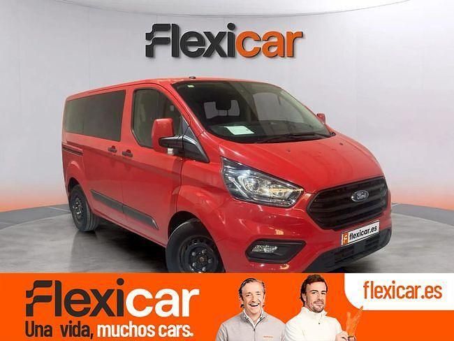 Rojo Usado 2018 Ford Transit Custom Trend Familiar | 20.990 € (Precio justo) - Imagen 1/4